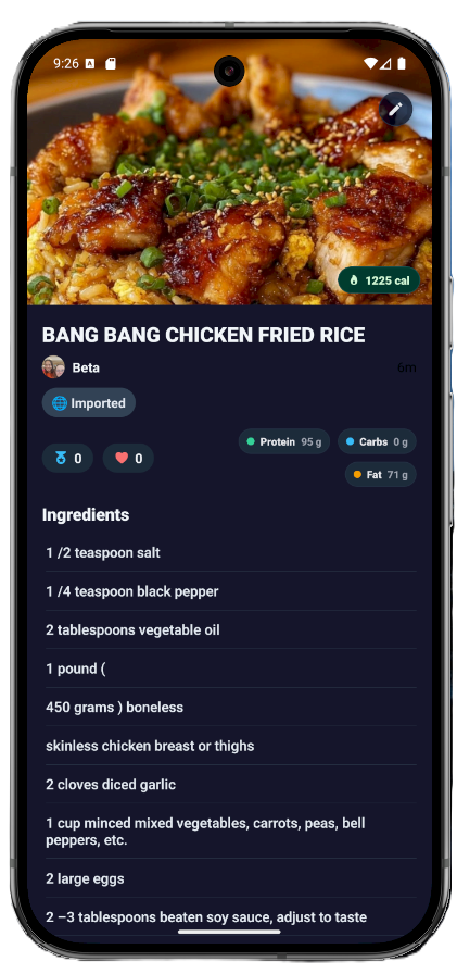 Recipe